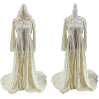 LoveShackFancy NEW Makena RARE Lace Peter Pan Cape Overcoat Ivory Womens Size S