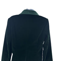 Pomander Place NEW Green Velvet Stacie Blazer Formal Retro Mini Dress Size 8