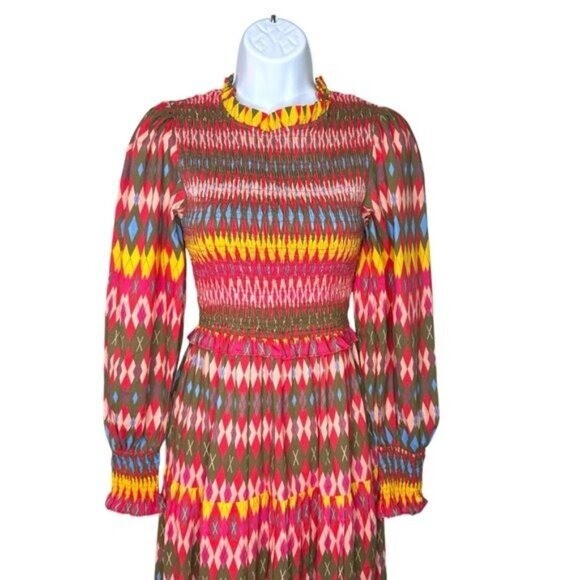 Ro's Garden | NEW Exclusive Red Geraldine Ivy Maxi Dress Size S