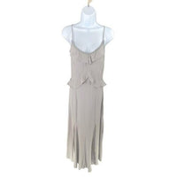 Lovestitch X Petal & Pup | NEW Tanya Beaded Maxi Dress in Grey Size L