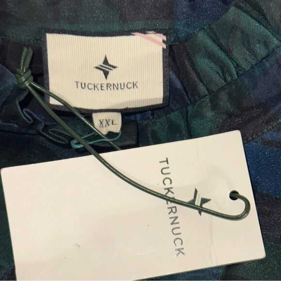 Tuckernuck | NEW Blackwatch Tate Plaid Academia Long Sleeve Mini Dress Size XXL