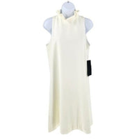 Tuckernuck NEW Ivory Blythe Bow Ruffle Sleeveless Preppy Mini Dress Size XS