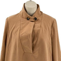 Tuckernuck | NEW Emerson Equestrian Elbow Patch Retro Camel Mini Dress Size XXL