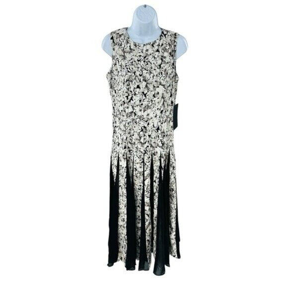 Tuckernuck NEW Gray Gardens Andi Floral Pleated Formal Maxi Dress Size 8