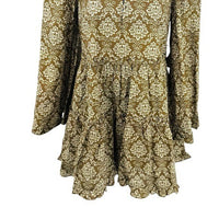 Hyacinth House | NEW Moss Printed Russell Mini Dress in Olive Size S