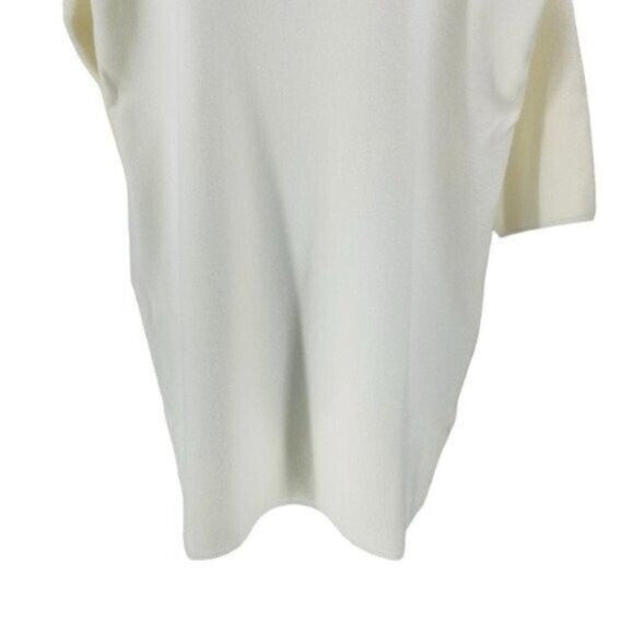 Pomander Place NEW Winter White Vivianne Turtleneck Sweater Mini Dress Size XL