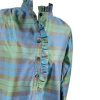 Tuckernuck | NEW Blackwatch Tate Plaid Academia Long Sleeve Mini Dress Size XXXL