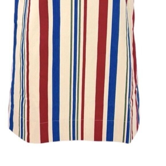 Pomander Place | NEW Americana Stripe Kira V-neckline Mini Dress Size M