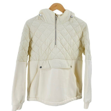 Soia & Kyo Nicolette Parka Pullover Hooded Jacket in Powder Ivory Size S