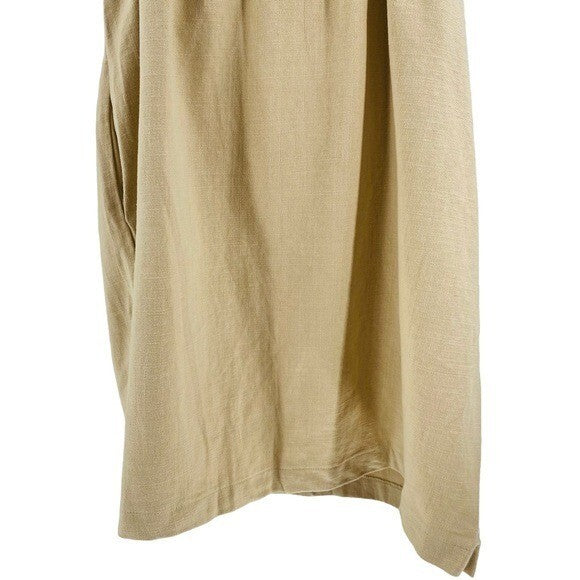 Pomander Place NEW Camella Tan Flutter Sleeve Casual Mini Dress Size XS