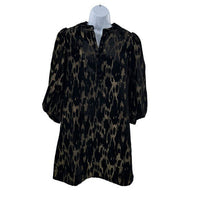 Pomander Place NEW Metallic Velvet Burnout Samantha Party Mini Dress Size M
