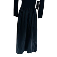 Tuckernuck | NEW Black Clea Off-the-shoulder Stretch-knit Maxi Dress Size M