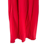 Hyacinth House NEW Red Ruffle Collar Louisa Puff Sleeve Cotton Maxi Dress XXL