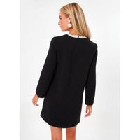 Tuckernuck | NEW Black Bow Jamie Long Sleeve Sequins Mini Dress Size XXS
