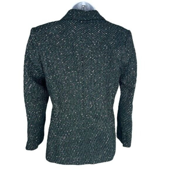 Tuckernuck | NEW Basalt Tweed Windsor Blazer Jacket in Green & Black Size M