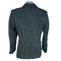 Tuckernuck | NEW Basalt Tweed Windsor Blazer Jacket in Green & Black Size M