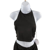 Mable x Petal & Pup NEW Angelique Open Back Crop Two Piece Set Midi Dress Size M