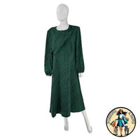 Tuckernuck NEW Pine Twombly Draped Macie Long Sleeve Formal Midi Dress Size XS
