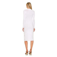 ALL THE WAYS | NEW Violet Midi Dress in White Size S