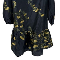 Tuckernuck | NEW Navy Jasmine Vine Jacquard Palmerston Dress Size XL