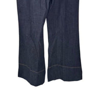 Tuckernuck x India Hicks NEW Dark Denim Palladium Wide Flare Leg Jeans Size 10