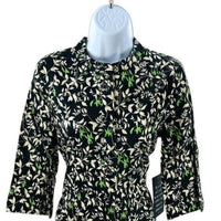 Tuckernuck | NEW Verdant Iris Short Sleeve  Royal Shirt Mini Dress Size XS