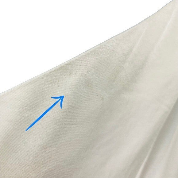 ELLIATT NEW Cassini Satin Formal One Shoulder Midi Dress in Ivory Size L