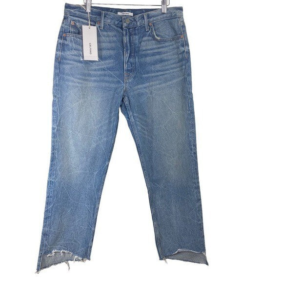 GRLFRND | NWT Helena High-Rise Straight Jean in My Sharona Size 31