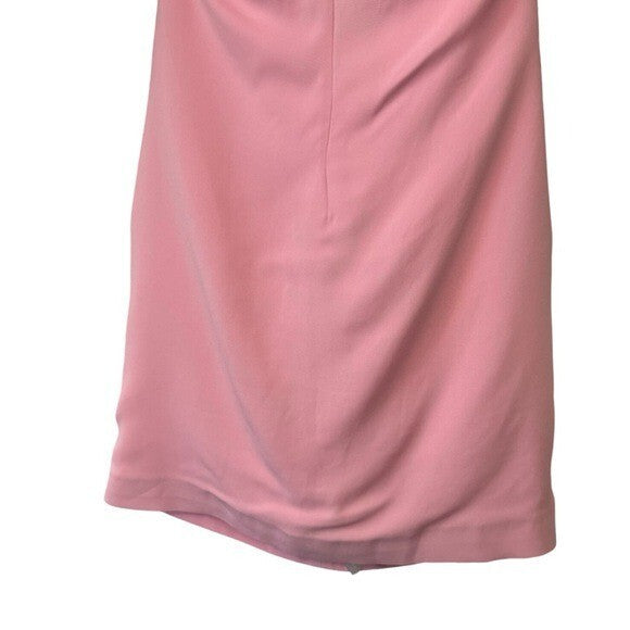 The Attico | NEW Coco Mini Party Cocktail Bodycon Dress in Sugar Pink Size M