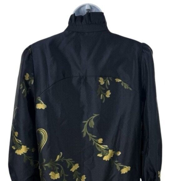 Tuckernuck | NEW Navy Jasmine Vine Jacquard Palmerston Dress Size XL