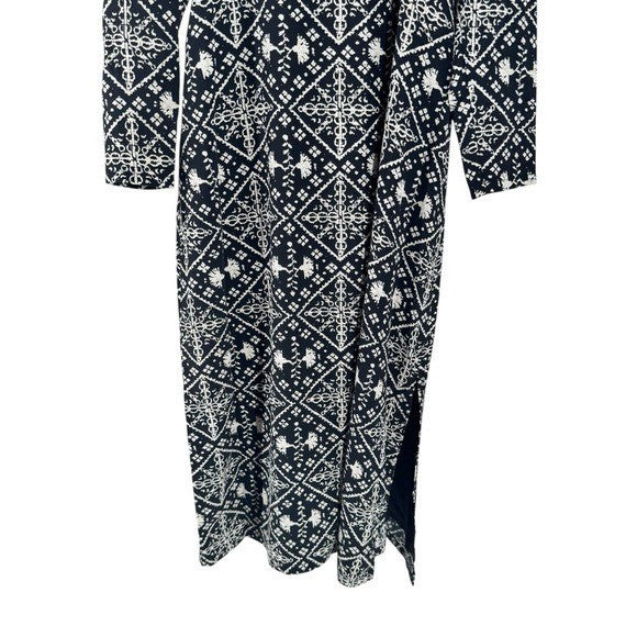 Tuckernuck NEW Hyacinth House Square Neck Sabrina Long Sleeve Midi Dress Size S