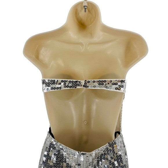 Majorelle | NEW Jovanna Strapless Metallic Bodycon Cocktail Dress Size XS