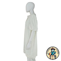 Pomander Place White Carly Henley Casual T Shirt Mini Dress Size XL