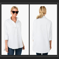 Tuckernuck | NEW Blanc Willow Blouse in White Size XXS