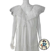 Tuckernuck | NEW White Onyx Tulle Giselle Formal Embroidered Maxi Gown Size S