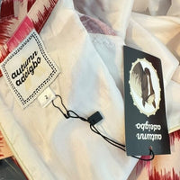 Autumn Adeigbo NEW Rose Lenore Pink Check Half Sleeve Cocktail Mini Dress Size 2