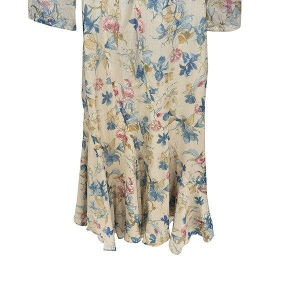 Tuckernuck NEW Lilly of the Valley Matching Set Blouse and Maxi Skirt Size XS