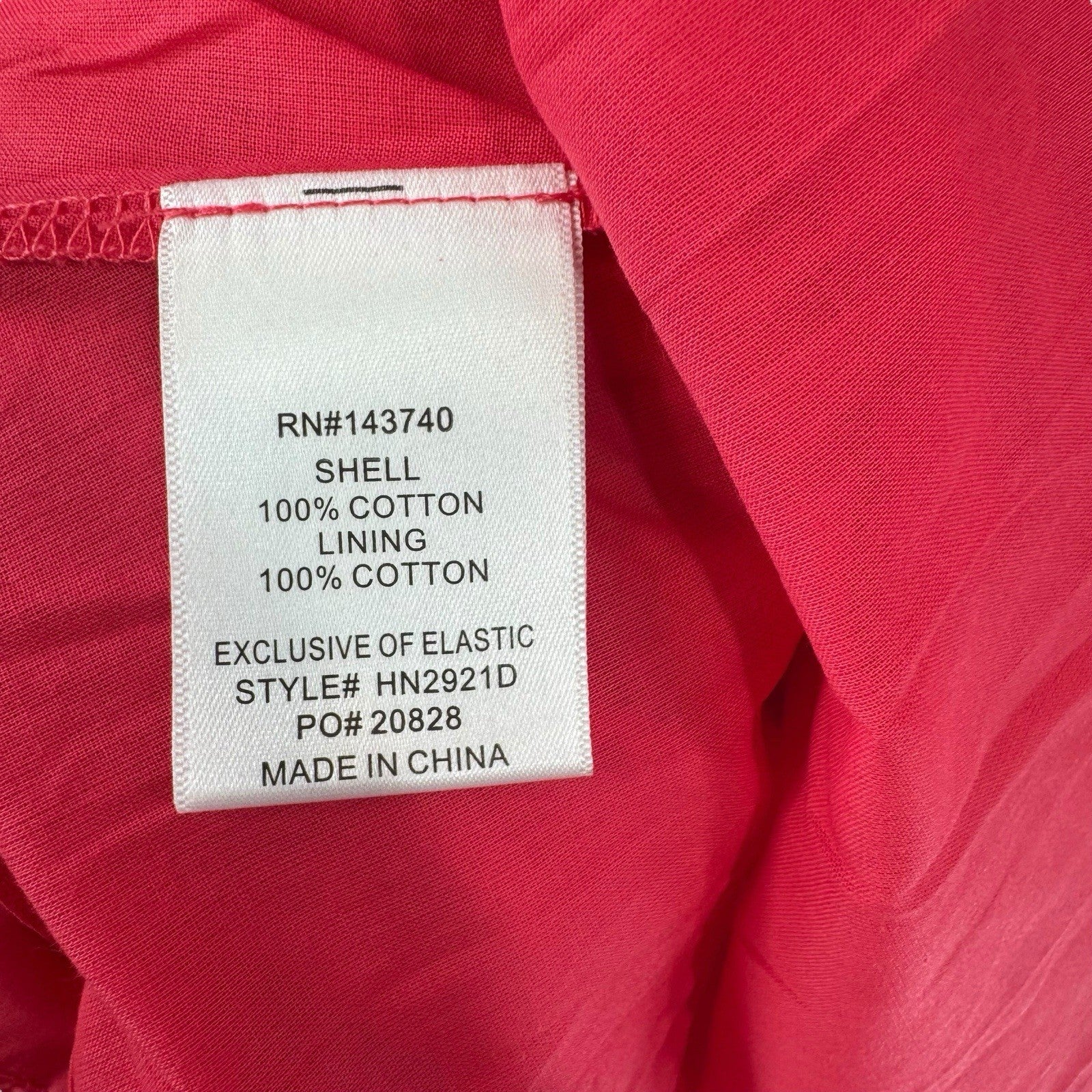 Hyacinth House NEW Pink Serafina Drop Waist Smocked Cotton Midi Dress Size M