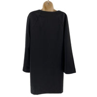Pomander Place | NEW Black Audrey V Neck Kimono Sleeve Mini Dress Size XL