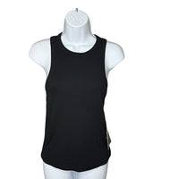 Tuckernuck | NEW Black Foley Rib Crewneck Racerback Tank Size S