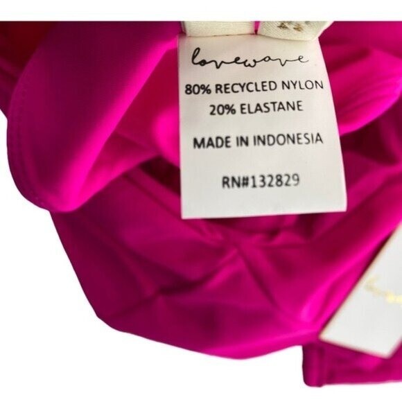 lovewave | NEW The Christensen One Piece Cut Out Swimsuit in Hot Pink Size M