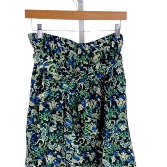 Tuckernuck | NEW Batik Floral Hampton Pull On Cotton Maxi Skirt Size L