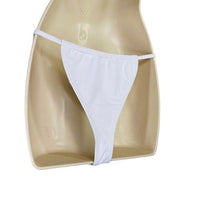 superdown | NEW Ana Cheeky Bikini Swim Bottom in White Size M