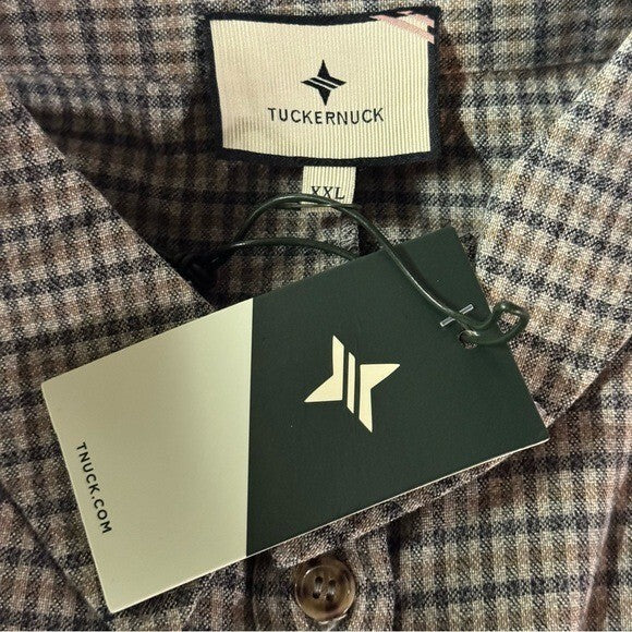 Tuckernuck | NEW Sycamore Check Belted Vera Long Sleeve Maxi Dress Size XXL