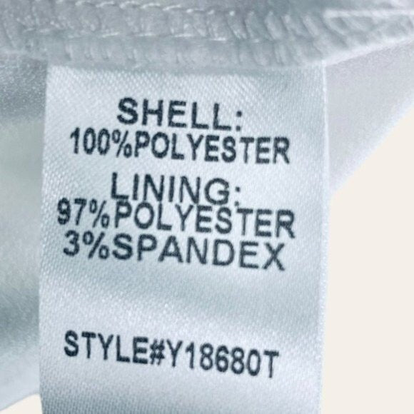 Pomander Place | NEW White Carlota Long Blouson Sleeve Peplum Blouse Size S