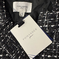 Pomander Place NEW Black Tweed Stacie Preppy Retro Blazer Mini Dress Size XXL