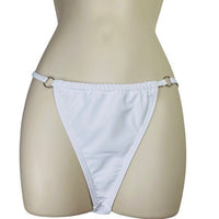 superdown | NEW Ana Cheeky Bikini Swim Bottom in White Size M