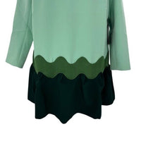 Tuckernuck NEW Sea Grove Pierce Long Sleeve Drop Waist A Line Mini Dress Size L