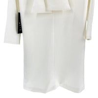 Tuckernuck | NEW Ivory Daphne Preppy Bow Tie 3/4 Sleeve Mini Dress Size XL