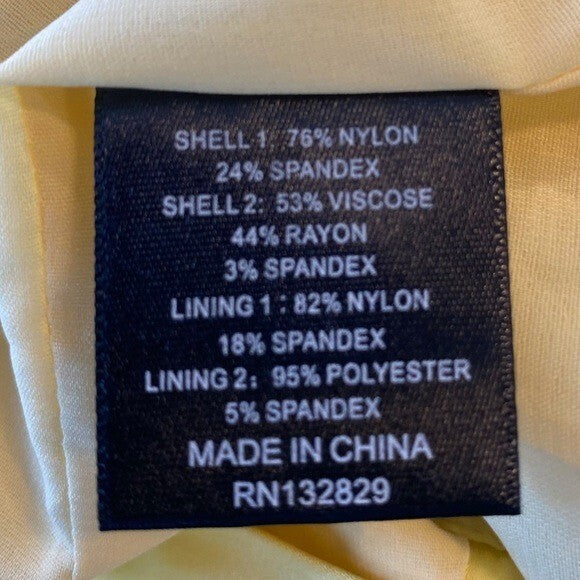 NBD | NEW Farah Midi Dress in Yellow Size XXS